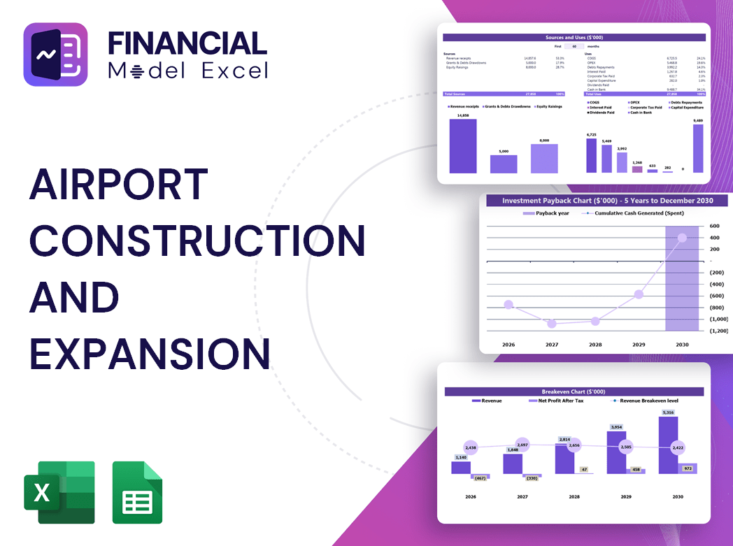Airport Construction and Expansion Financial Model