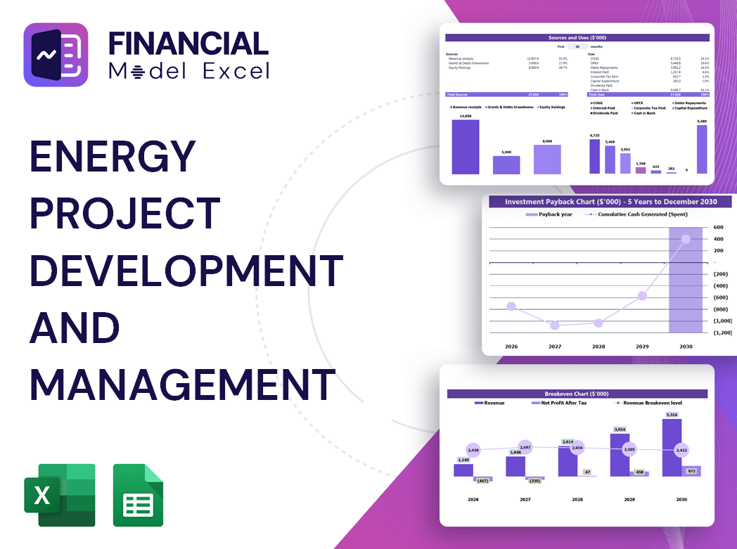 Energy Project Development and Management Financial Model