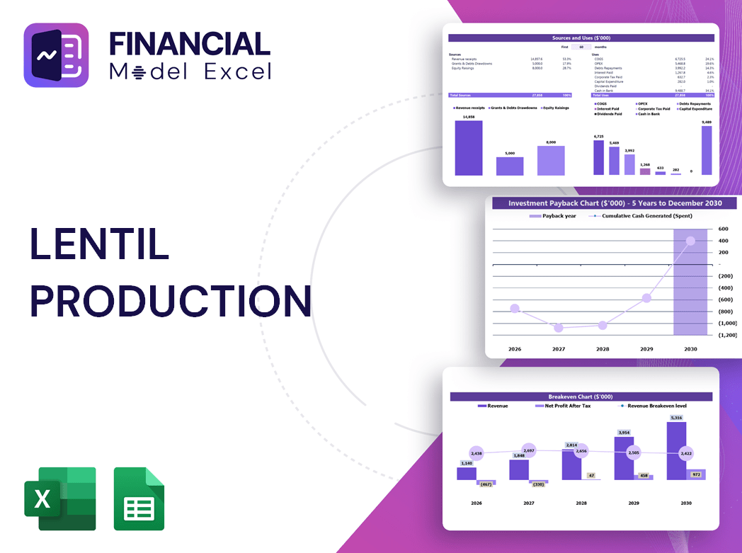 Lentil Production Financial Model