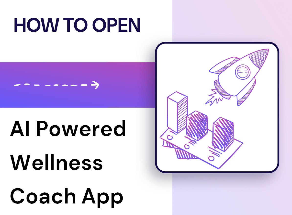 Illustration of Ai-Powered Wellness Coaching Services