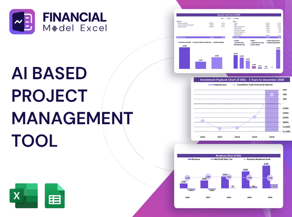 AI Based Project Management Tool Financial Model