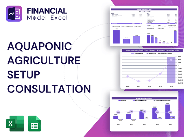 Aquaponic Agriculture Setup Consultation Financial Model