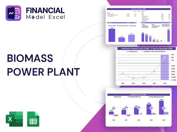 Biomass Power Plant Financial Model