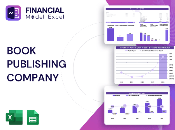Book Publishing Company Financial Model