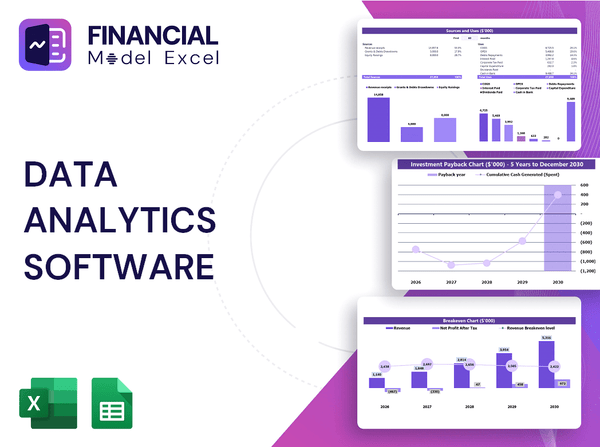 Data Analytics Software Financial Model