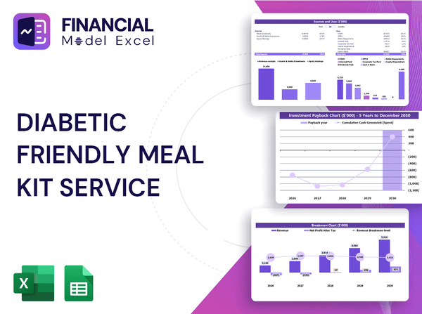 Diabetic Friendly Meal Kit Service Financial Model