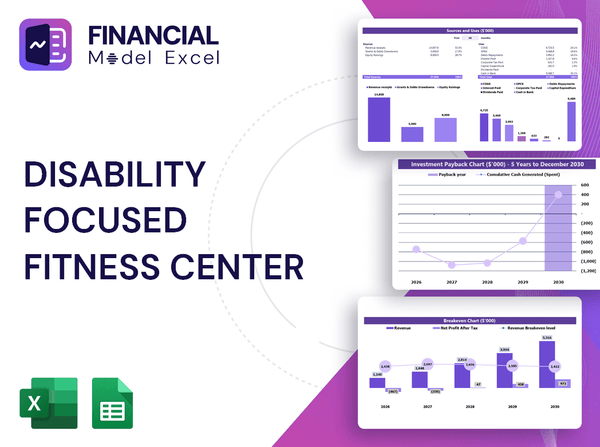 Disability Focused Fitness Center Financial Model