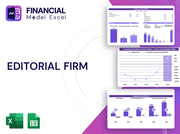 Editorial Firm Financial Model