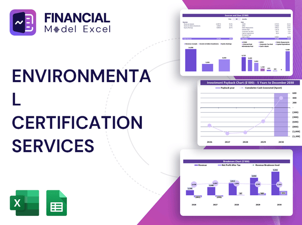 Environmental Certification Services Financial Model