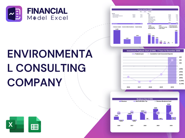 Environmental Consulting Company Financial Model