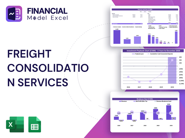 Freight Consolidation Services Financial Model