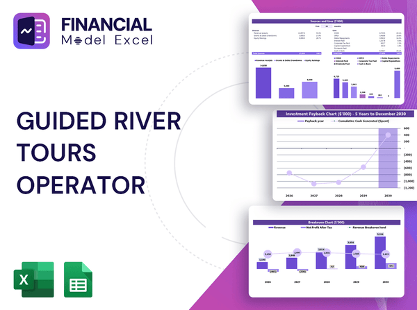 Guided River Tours Operator Financial Model