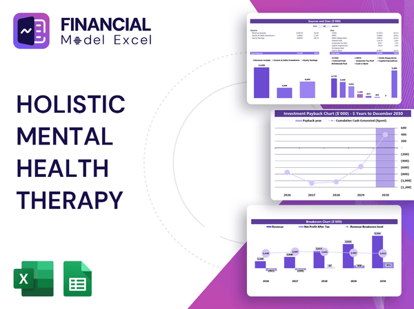Holistic Mental Health Therapy Financial Model