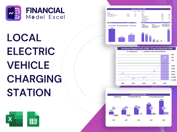 Local Electric Vehicle Charging Station Financial Model