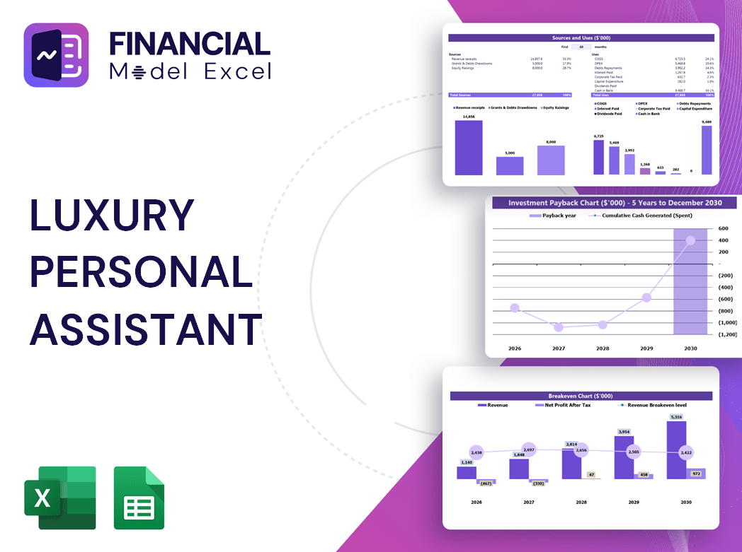 Luxury Personal Assistant Financial Model