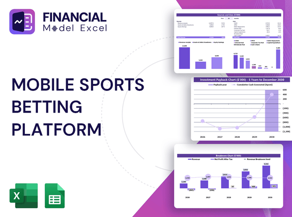 Mobile Sports Betting Platform Financial Model