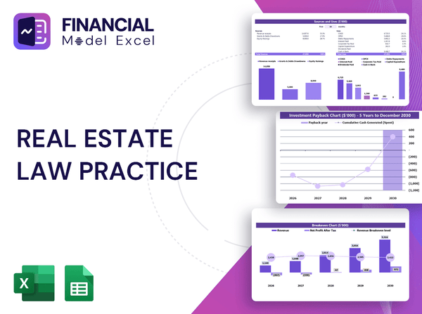 Real Estate Law Practice Financial Model
