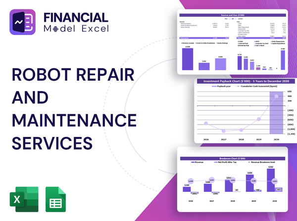 Robot Repair And Maintenance Services Financial Model