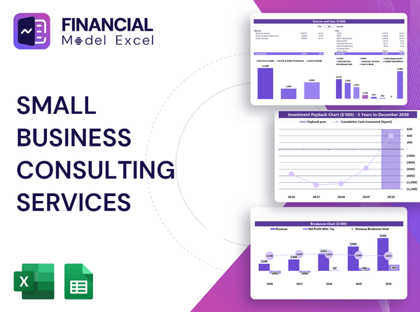 Small Business Consulting Services Financial Model