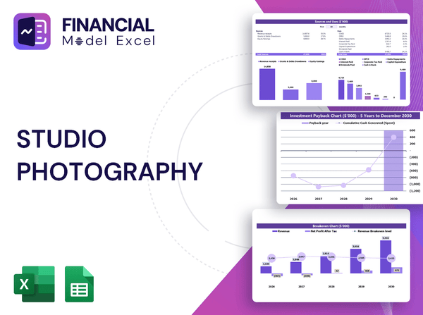 Studio Photography Financial Model