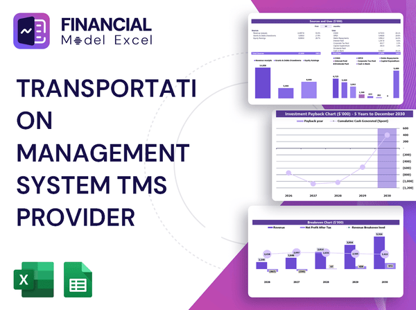 Transportation Management System TMS Provider Financial Model