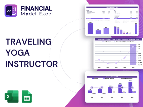 Traveling Yoga Instructor Financial Model