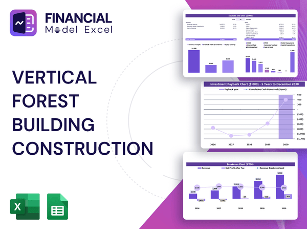 Vertical Forest Building Construction Financial Model