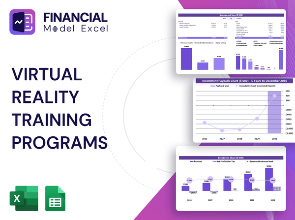 Virtual Reality Training Programs Financial Model