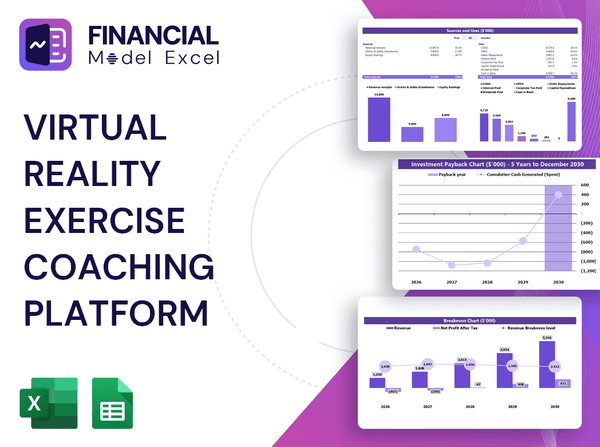 Virtual Reality Exercise Coaching Platform Financial Model
