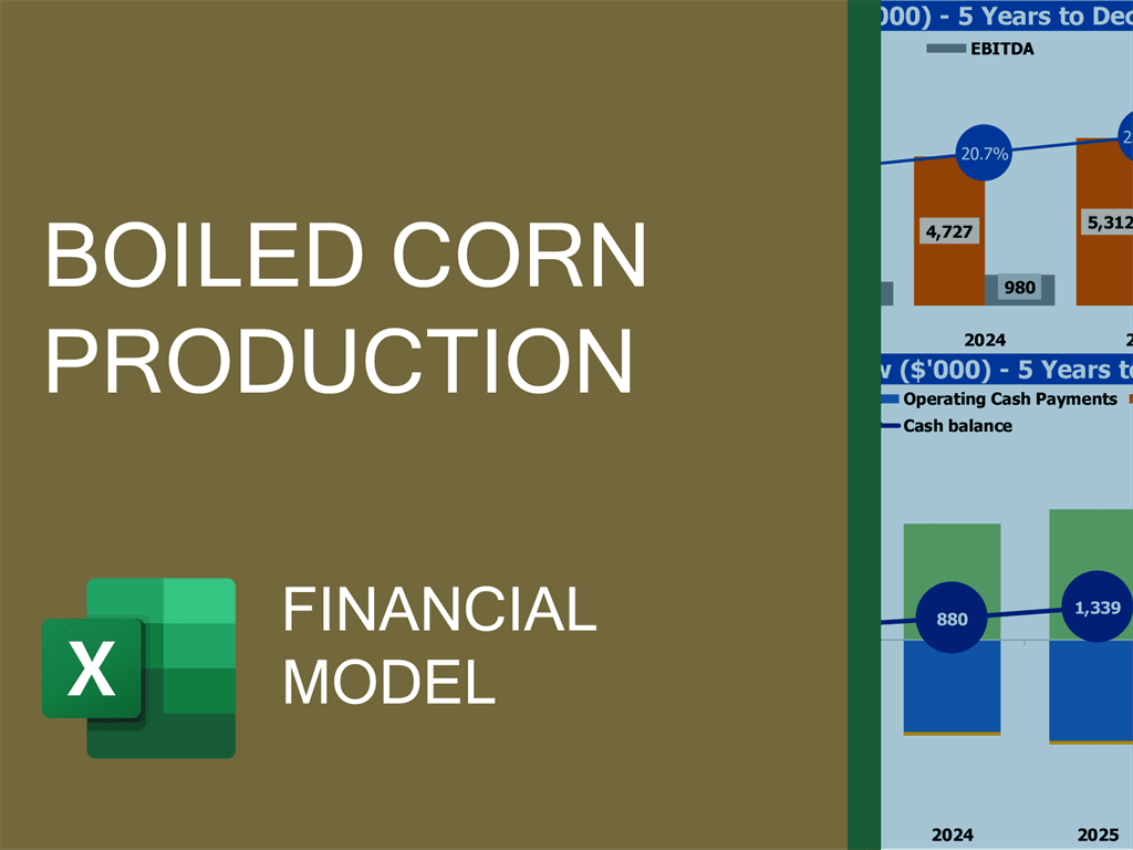 Boiled Corn Production